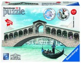 Rialto most, Benátky 216 dílků 3D