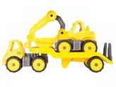 BIG Power Worker Mini Transportér s bagrem 41 cm