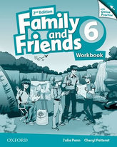 Family and Friends 6 2nd Edition Workbook with Online Skills Practice