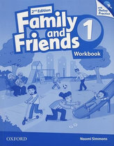 Family and Friends 1 2nd Workbook with Online Skills Practice
