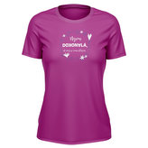 Tričko Nejsem DOKONALÁ, ale dost se tomu blížím - dámské M růžové