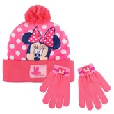 zimní set-čepice, rukavice Minnie