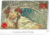 Kalendář stolní 2020 - Alfons Mucha, 23,1 × 14,5 cm