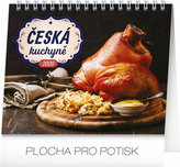 Kalendář stolní 2020 - Česká kuchyně, 16,5 × 13 cm