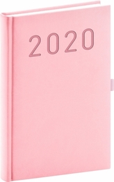 Denní diář Vivella Fun 2020 růžový