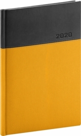 Týdenní diář Dado 2020 žlutočerný