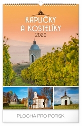 Nástěnný kalendář Kapličky a kostelíky 2020