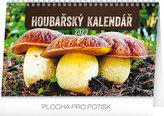 Kalendář stolní 2020 - Houbařský, 23,1 × 14,5 cm