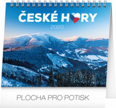 České hory - stolní kalendář 2020