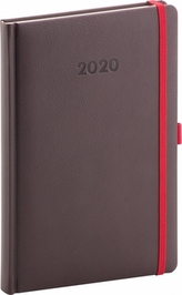 Týdenní diář Luzern 2020 mahagonový