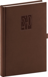 Denní diář Vivella Classic 2020 hnědý