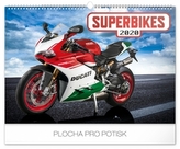 Nástěnný kalendář Superbikes 2020