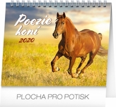 Poezie koní - stolní kalendář 2020