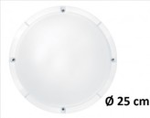 VENKOVNÍ LED SVÍTIDLO LARA 250 800 840 IP65 WH