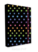 Box na sešity A4 Jumbo Dots colors