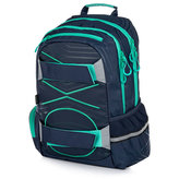 Studentský batoh OXY Sport PASTEL LINE green