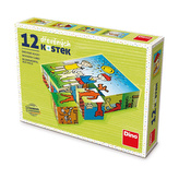 PEJSEK A KOČIČKA 12 Dřevěné kostky