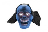 Maska  strašidelná se šátkem 20cm karneval