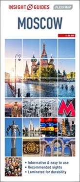 Insight Guides Flexi Map Moscow