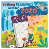 Kalendář nástěnný 2020 - Rodinný plánovací, 30 × 30 cm