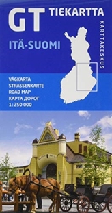  FINLAND OOST ITSUOMI ROAD MAP