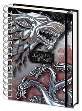 Zápisník Game of Thrones - Houses A5