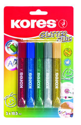 Kores Glitter glue 5 x 10,5 ml