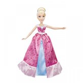 Disney Princezna Popelka s magickými šaty (1ks)