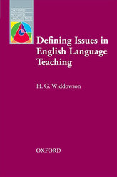 Oxford Applied Linguistics: Defining Issues in English Language Teaching