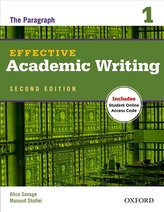Effective Academic Writing Second Edition 1 the Paragraph