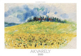 Akvarely 2020 - nástěnný kalendář