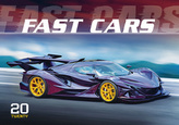 Fast cars 2020 - nástěnný kalendář