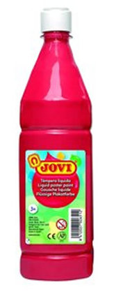 JOVI temperová barva 1000ml v lahvi červená