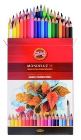 Koh-i-noor souprava akvarelových pastelek 36 ks Mondeluz