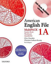 American English File 1 SB+WB PkA+Online
