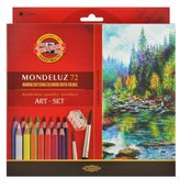 Koh-i-noor souprava akvarelových pastelek  72 ks Mondeluz art