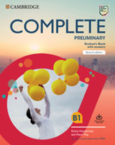Complete Preliminary Second edition Student´s Book with answers with Online Practice