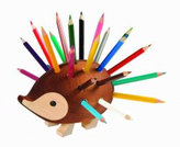 Koh-i-noor ježek malý dřevěný s pastelkami