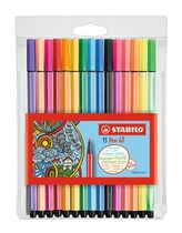STABILO Pen 68 10+5 neon Pouzdro
