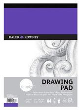 Daler - Rowney SIMPLY skicák na kreslení  A4, 120 g / m2, 50 listů