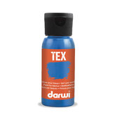 DARWI TEX barva na textil - Světle modrá 50 ml