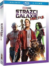 Strážci Galaxie + Strážci Galaxie Vol. 2 2BD