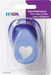 HEYDA ozdobná děrovačka velikost L - srdce 2,5 cm
