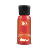 DARWI TEX barva na textil - Rumělková červená 50 ml