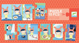 Djeco Puzzle trio Denní činnosti