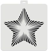 Vánoční šablona - Hvězda