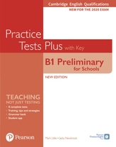  Cambridge English Qualifications: B1 Preliminary for Schools Practice Tests Plus Student's Book with key