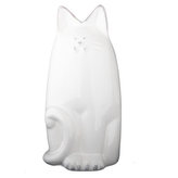 Keramická kasička - kočka bílá