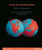  Statistics for Management: Pearson New International Edition