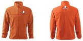 Jacket fleece pánský oranžová XL